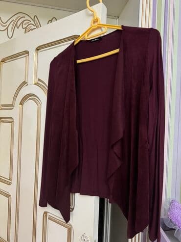 Qadın kardiqanı – tünd bənövşəyi (şərab rəngi) - Model: Açıq önlü lalafo.az -da Qadın kardiqanı – tünd bənövşəyi (şərab rəngi) - Model: Açıq önlü