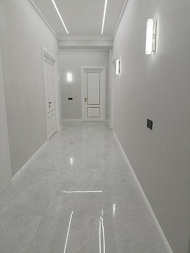 Напольные покрытия: Mərmər effekti ilə lüks vanna otağı komplekti - Divar və döşəmə: iri — 6