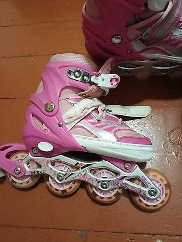 Uşaq üçün tənzimlənən inline konkis dəsti - Model: IN LINE SKATE — 4