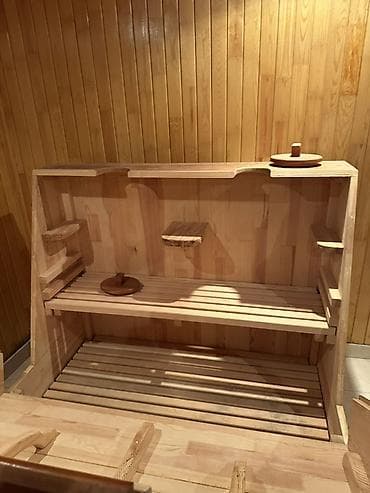 manikur masa: Məhsul: Taxta mini sauna/kapsul (oturaq-buxar kapsulu) Təsvir: - Tam — 3