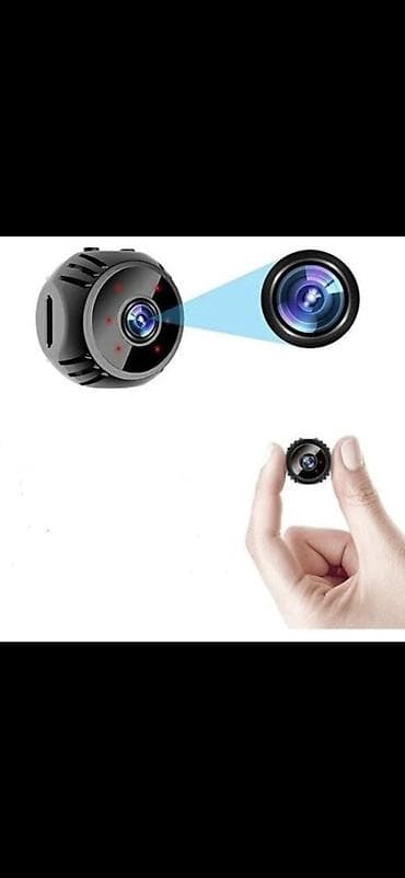 Mini Wi‑Fi təhlükəsizlik kamerasi - Ultra-kompakt ölçü: barmaq ucu