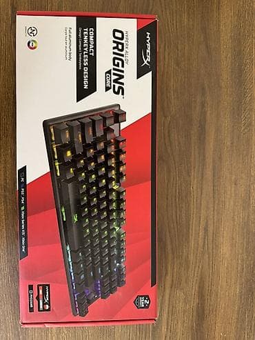 HyperX Alloy Origins Core (HX-KB7ADX-RU) mexaniki klaviatura - Tam