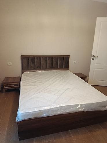 dekor ref: 4 qapılı, Güzgülü, Qəhvəyi, Digər material, Açılan, Düz dolab — 5