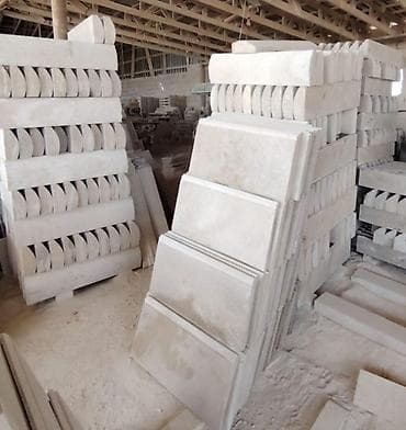 divar dekor: Qumdaşı üzlük plitələri Məhsul təsviri: - Təbii qumdaşından kəsilmiş — 10