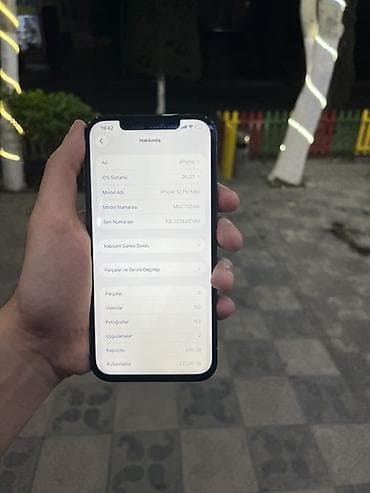 nomre satisi ve sifarisi: IPhone 12 Pro Max, 256 GB, Face ID — 9