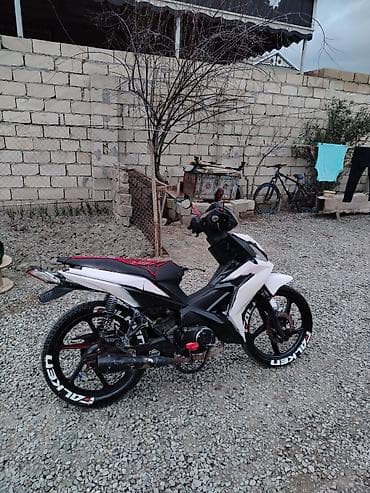 maped tufan: Moped tipli motosiklet – şəhər içi və gündəlik istifadə üçün rahat — 1