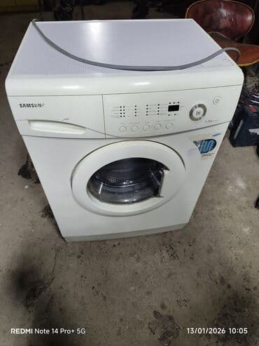 plesteysn 2: Paltaryuyan maşın Samsung, 5 kq, Avtomat, Qurutmasız — 5