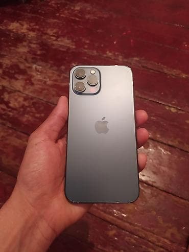IPhone 12 Pro Max, 256 GB, Göy, Face ID lalafo.az -da IPhone 12 Pro Max, 256 GB, Göy, Face ID