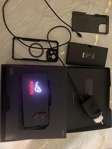 asus gaming: Asus ROG Phone, 512 GB, rəng - Qara, Sənədlərlə — 2