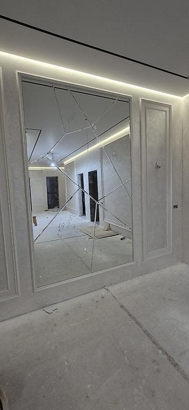 2ci el perde: Güzgü Divar üçün, Dekorativ, Çərçivə ilə — 2
