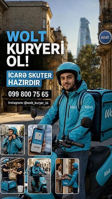 tarsovka ustası: Moto-kuryer tələb olunur, Gündəlik ödəniş, Təcrübəsiz — 1