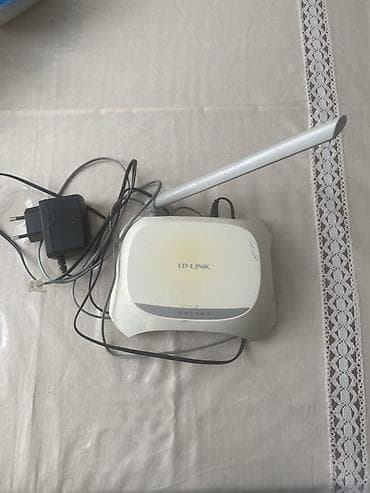 ev dinamik: TP-Link markalı simsiz router. - Brend: TP-Link - Cihaz Növü: Router — 1