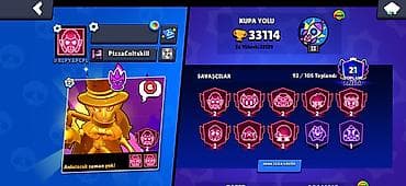 qaqa şekilleri profil ucun: Brawl Stars oyun hesabı Xüsusiyyətlər: - Kupa yolu: 33,114 (ən yüksək — 2