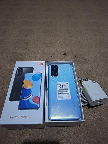 Xiaomi Redmi Note 11 – orijinal qutusu, telefon və şarj cihazı ilə lalafo.az -da Xiaomi Redmi Note 11 – orijinal qutusu, telefon və şarj cihazı ilə