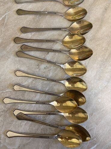 dəm qaşığı: 12 ədəd çay qaşıgı — 1