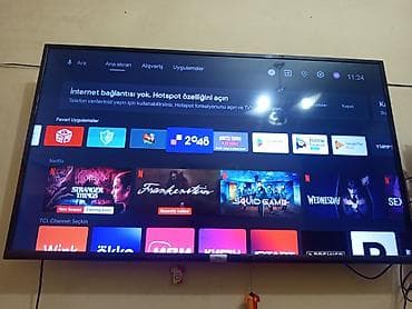 TCL Android TV – Smart televiziya Ekran:109 - Ekran: Geniş diaqonal