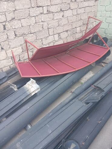 Metal karkaslı kölgəlik/sundurma hissələri - Material: qalın divarlı