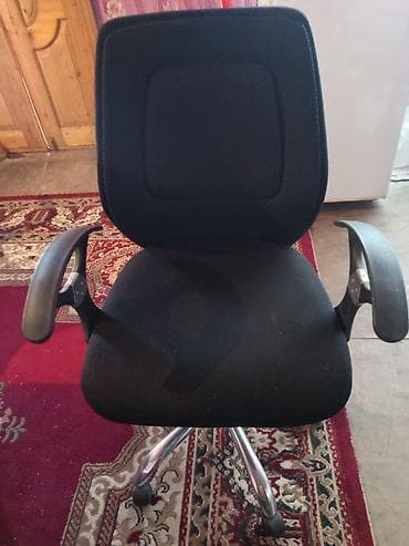 yazı masa: Təkərli, Qolları tənzimlənmir, Parça — 1