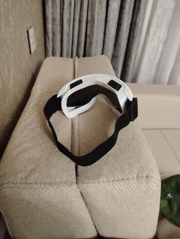 Rukzaklar: Motosiklet/qış idmanı üçün qoruyucu eynək - Rəng: ağ çərçivə, qara — 2