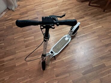 ucuz mapetlər: Şəhər üçün qatlanan ayaqlı skuter - Rəng: ağ-qara - Korpus: yüngül və — 3