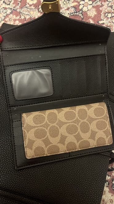 женский кожаный кошелек: Кошелек — 3