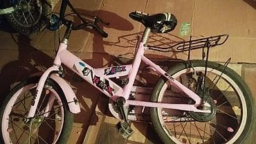 Uşaq velosipedi – BMX üslubunda, çəhrayı rəngdə. Xüsusiyyətlər: -