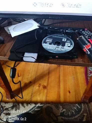 iphon 1: Sony PlayStation 2 Slim (PS2) oyun konsolu işlək vəziyyətdə cohlu — 3