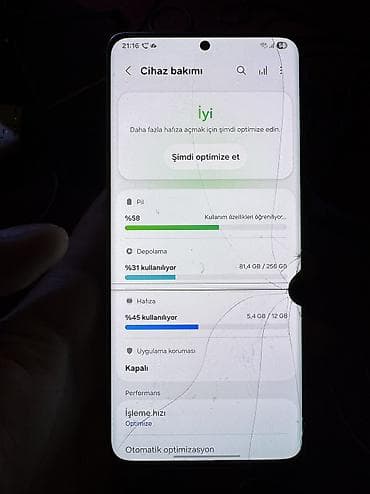 sata ssd disk: Samsung Galaxy S21 Ultra 5G, 256 GB, rəng - Gümüşü — 2