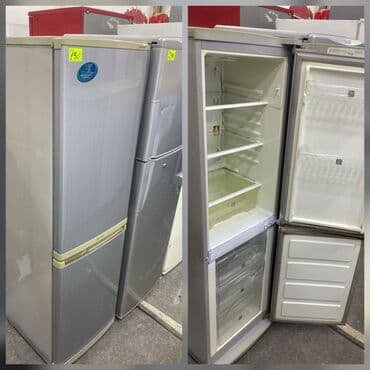 İşlənmiş 2 qapılı Samsung Soyuducu Satılır, rəng - Gümüşü