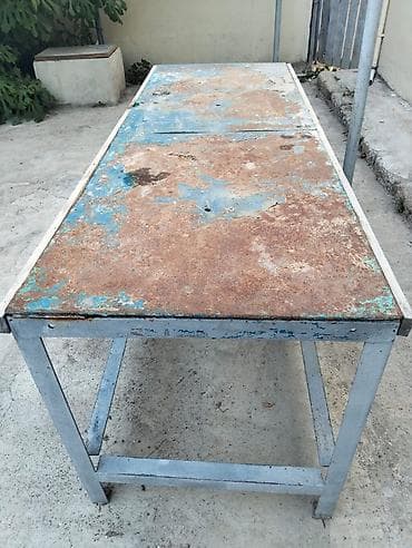 mengene: Metall iş masası / workbench - Material: tamamilə metal karkas, qalın — 2