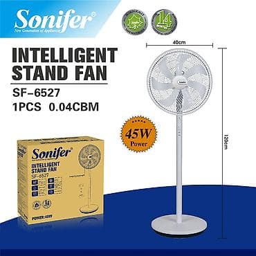 ventil: "Sonifer 6527" Ventilyator 3 Sürət Ayarlı 7 Fırlanan Bıçaq 45VT — 3