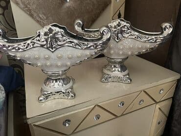 süni gullər: Vaza dəsti, Keramika — 1