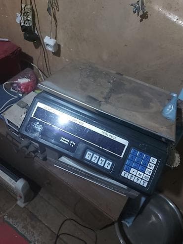 Elektron tərəzilər: Elektron ticarət tərəzisi.Meyvə dükanı açmışdır 10 gün işlətmişik — 2