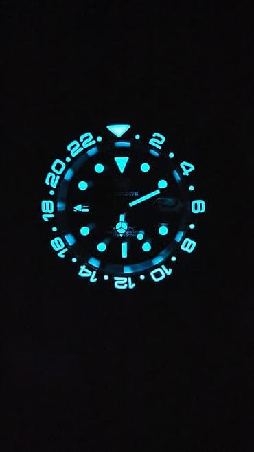 kişi üçün gödəkcə: İşlənmiş, Qol saatı, rəng - Qara — 4