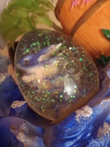 qar şəkilləri: Fiqur, Gips, rəng - Göy — 4