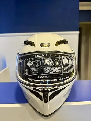 cg motor: Tam üzlü motosiklet dəbilqəsi – DVS (Dual Visor System) — 1