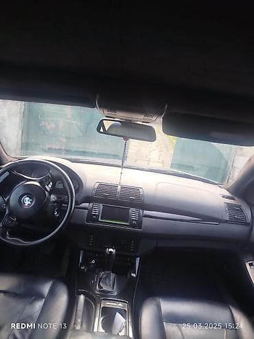 Avtomobil satışı: BMW X5 (E53) – mat qara rəngli, şəhər və off-road üçün rahat SUV — 8