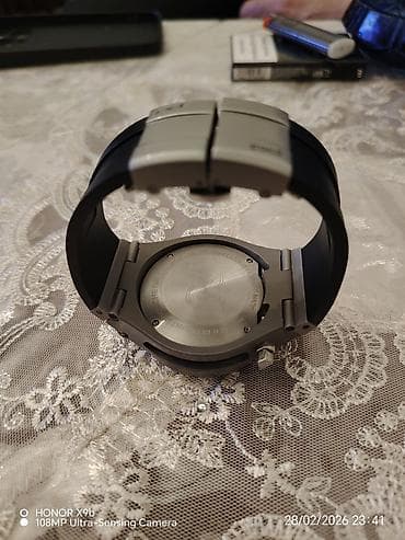 Zərgərlik əşyaları: İşlənmiş, Qol saatı, rəng - Qara — 5