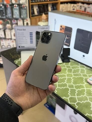 apple mac: IPhone 12 Pro, 128 GB, Graphite — 1