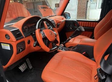 mersedes qapi: Mat qara rəngdə Mercedes-Benz G-Class AMG, qara fərdi çoxmillətli — 13