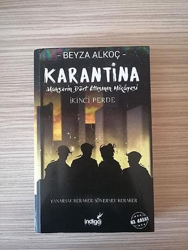 Məhsul: Kitab dəsti – Beyza AlKoç, “Karantina: Mahşerin Dört Atlısının
