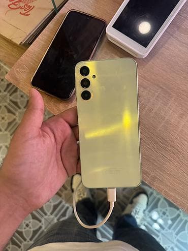 Samsung Galaxy A24 4G, 128 GB, rəng - Yaşıl, Barmaq izi — 4