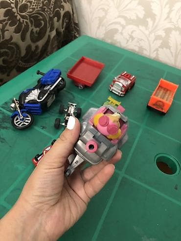 oyuncaq masin: Uşaq oyuncaqları dəsti – müxtəlif maşın və nəqliyyat vasitələri — 9