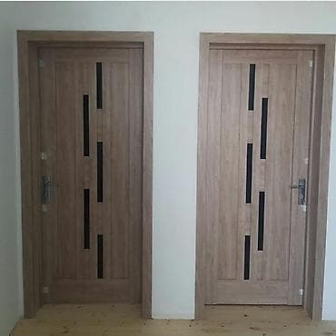 şuşə qaplar: Yeni Otaq qapısı 90x205 sm Çərçivə ilə, Zəmanətli, Pulsuz çatdırılma — 2