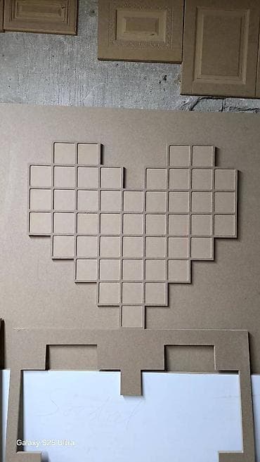 sade ev sekilleri: Şəkil üçün ürək formalı divar asılqanlı çərçivə Birinci şəkildəki — 2