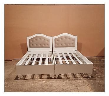 İkinəfərlik çarpayı, Bazasız, Matras ilə, Siyirməsiz — 3