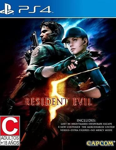 Ps4 resident evil 5. Tam bağlı upokovkada orginal. Çatdırılma