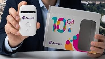 cib modemi: Azercell portativ Wi‑Fi (MiFi) cihazı – hər yerdə sürətli mobil — 1