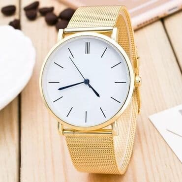 qol saatlari qadin ucun: Yeni, Qol saatı, rəng - Qızılı — 3