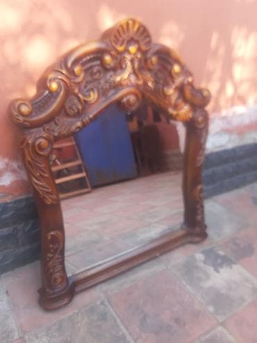 dəmir dekor: Güzgü Döşəmə üstü, Dekorativ, Əl işi — 3